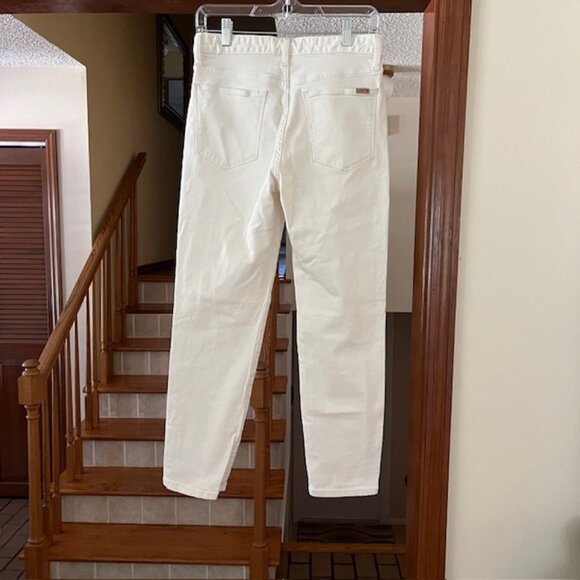 Joe's The Smith High Rise Straight Ankle White Jeans Size 27 - Picture 2 of 7